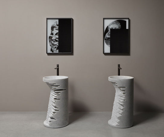 Collage Bathroom Mirror Antonio Lupo