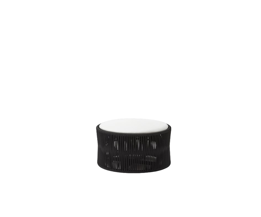 High end Weave Round Ottomans by Point 1920 Casa Design