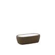 Heritage Woven Rectangular Coffee Table I Point 1920