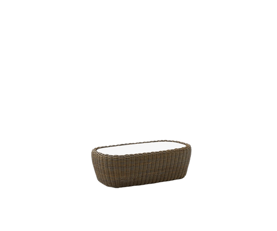 Heritage Woven Rectangular Coffee Table I Point 1920