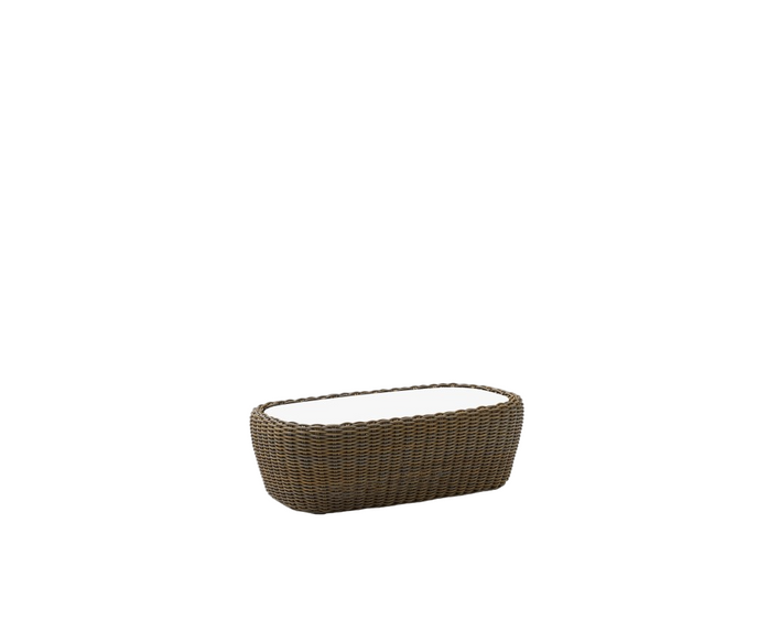 Heritage Woven Rectangular Coffee Table I Point 1920
