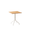Weave Square Teak High Table | Point 1920