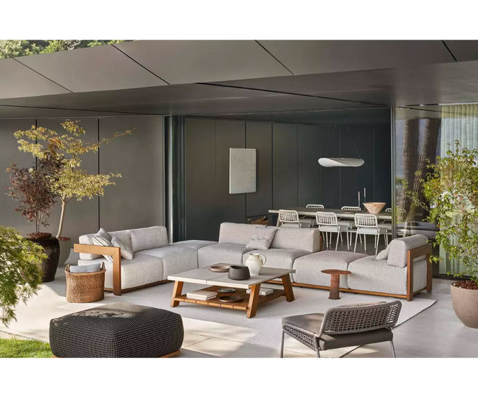 High end Joi Open Air Coffee Table by Meridiani Casa Design