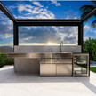 High end Outdoor Kitchen Krakatoa Charcoal Grill by Fesfoc Casa Design