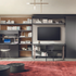 LGM TV 2 WALL BED WITH BOOKSHELF AND DESK by Clei