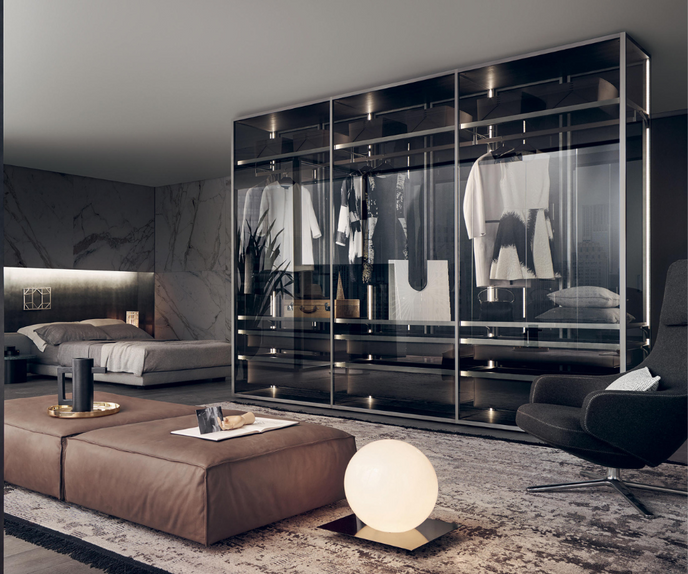 Rimadesio Cover freestanding Night / Day Closet