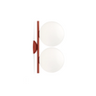 High end IC Double Wall & Ceiling Light by Flos Casa Design