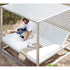 High end Elevated Reclining Daybed with Aluminum Slats by Gandia Blasco Casa Design