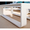 High end Flat Side Table Chaise Lounge by Gandia Blasco Casa Design
