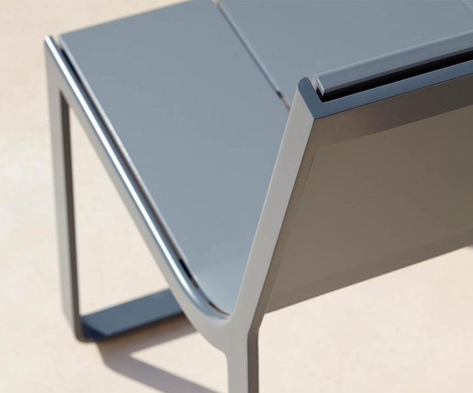 High end Flat Dining Chair Without Arms by Gandia Blasco Casa Design