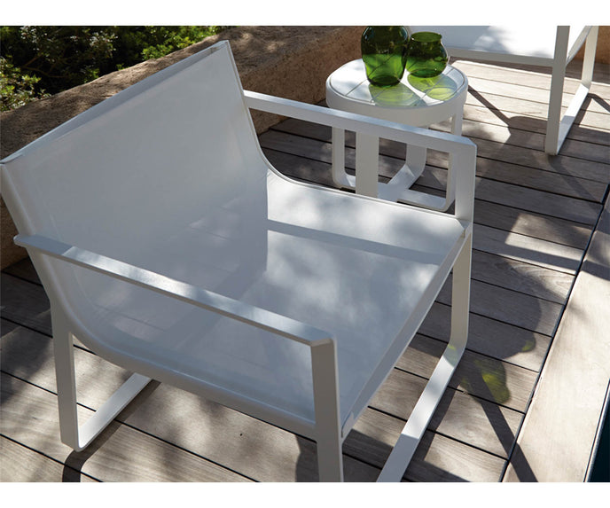 High end Flat Textil Lounge Chair by Gandia Blasco Casa Design