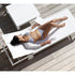 High end Flat Textil Chaise Lounge by Gandia Blasco Casa Design