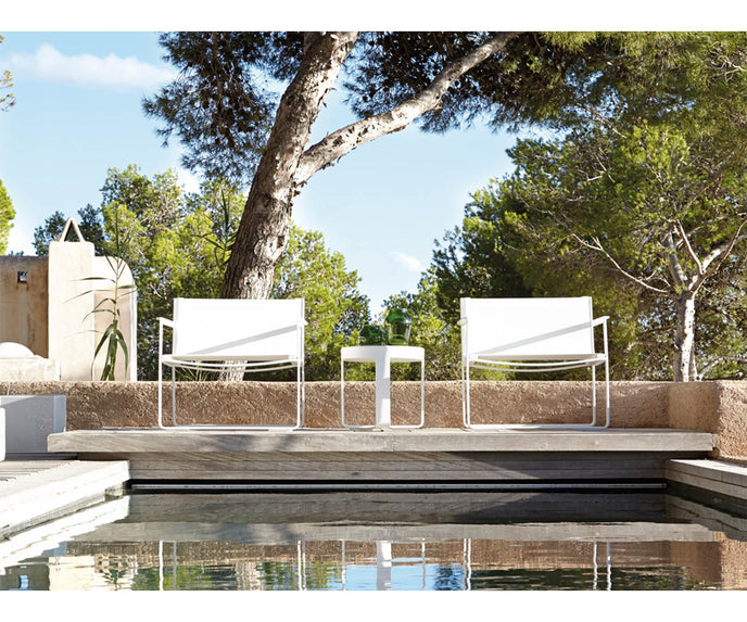 High end Flat Textil Lounge Chair by Gandia Blasco Casa Design