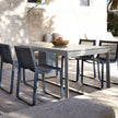 High end Flat Textil Dining Chair without Arms by Gandia Blasco Casa Design