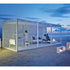 High end Floor Pergola Folding Roof Pavilion by Gandia Blasco Casa Design
