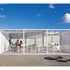 High end Floor Pergola Folding Roof Pavilion by Gandia Blasco Casa Design