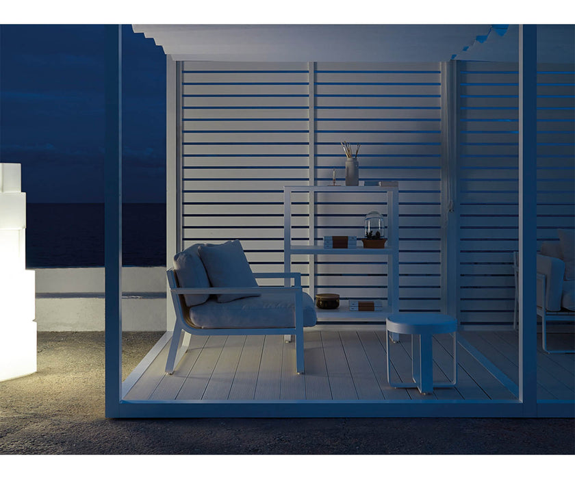 High end Floor Pergola Folding Roof Pavilion by Gandia Blasco Casa Design