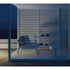 High end Fixed Blades Sidewall Pavilion by Gandia Blasco Casa Design