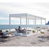 High end Floor Pergola Folding Roof Pavilion by Gandia Blasco Casa Design