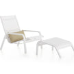 High end Ottoman for Stack High Back Low Armchair by Gandia Blasco Casa Design