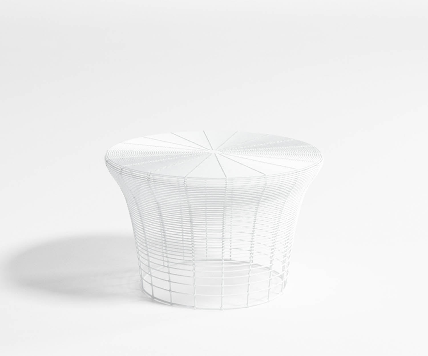 High end Aram Low Stool by Gandia Blasco Casa Design