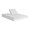 High end Chill Reclining Bed with Backrest by Gandia Blasco Casa Design
