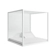 High end Reclining Daybed with Aluminum Slats by Gandia Blasco Casa Design