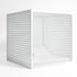 High end Reclining Daybed with Aluminum Slats by Gandia Blasco Casa Design
