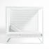 High end Elevated Reclining Daybed with Aluminum Slats by Gandia Blasco Casa Design