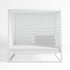High end Elevated Reclining Daybed with Aluminum Slats by Gandia Blasco Casa Design