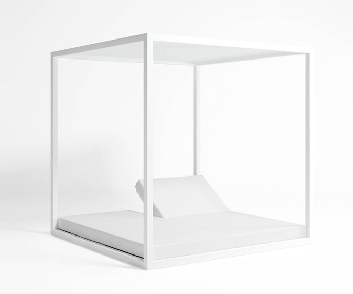 High end Reclining Daybed with Aluminum Slats by Gandia Blasco Casa Design