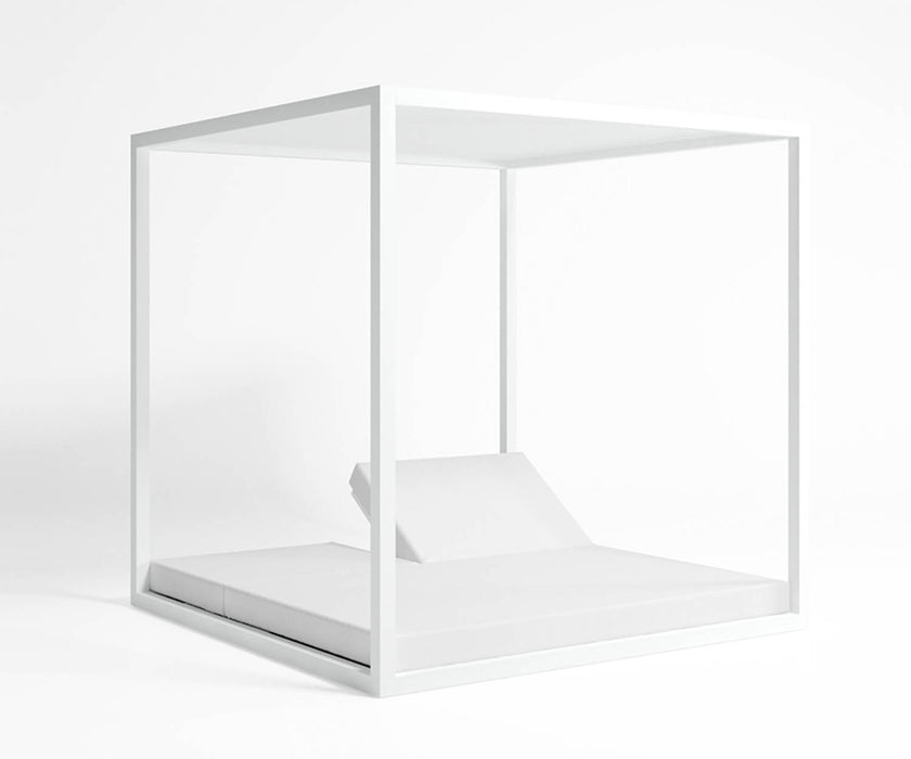 High end Reclining Daybed with Aluminum Slats by Gandia Blasco Casa Design