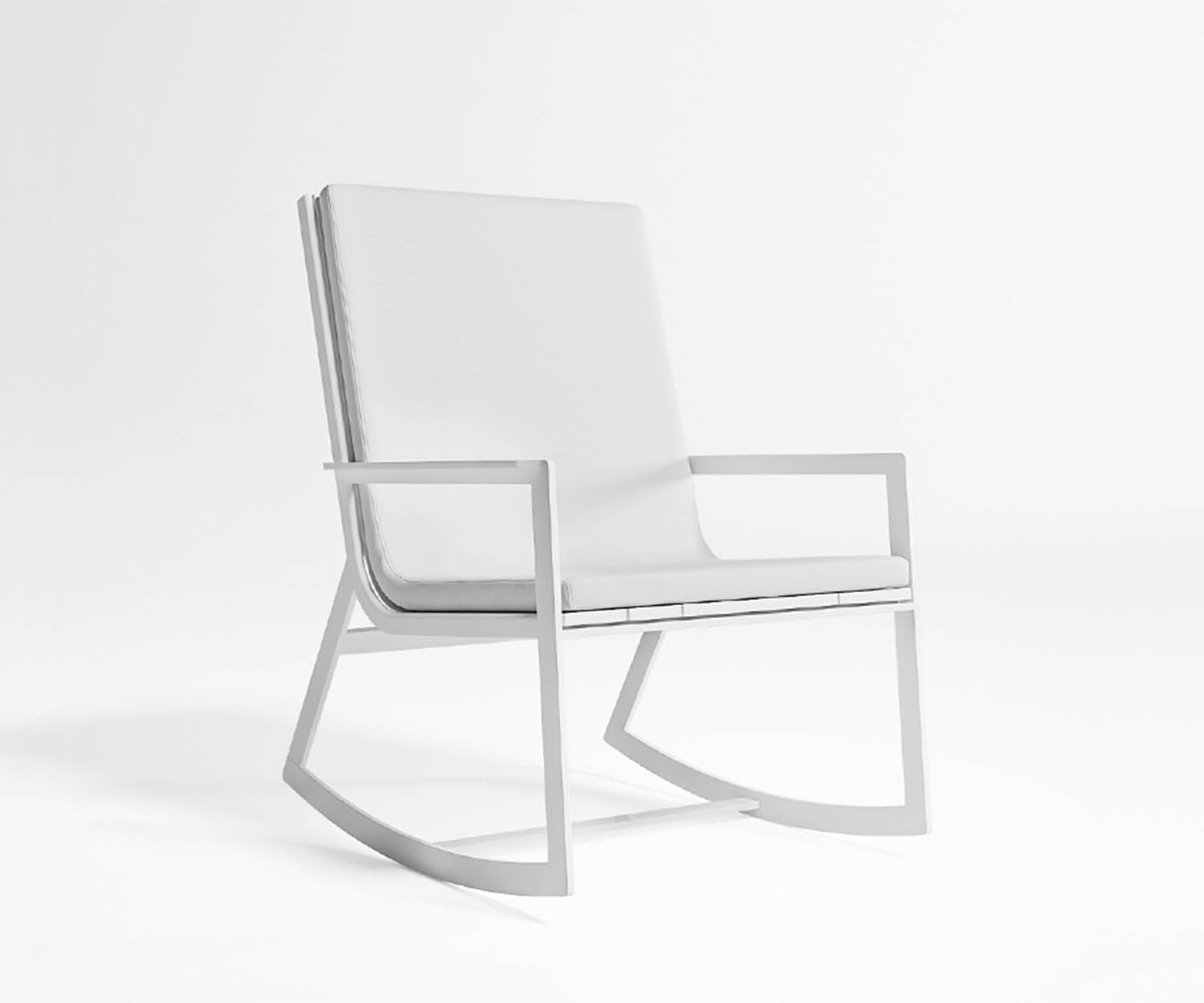 High end Flat Rocking Chair by Gandia Blasco Casa Design