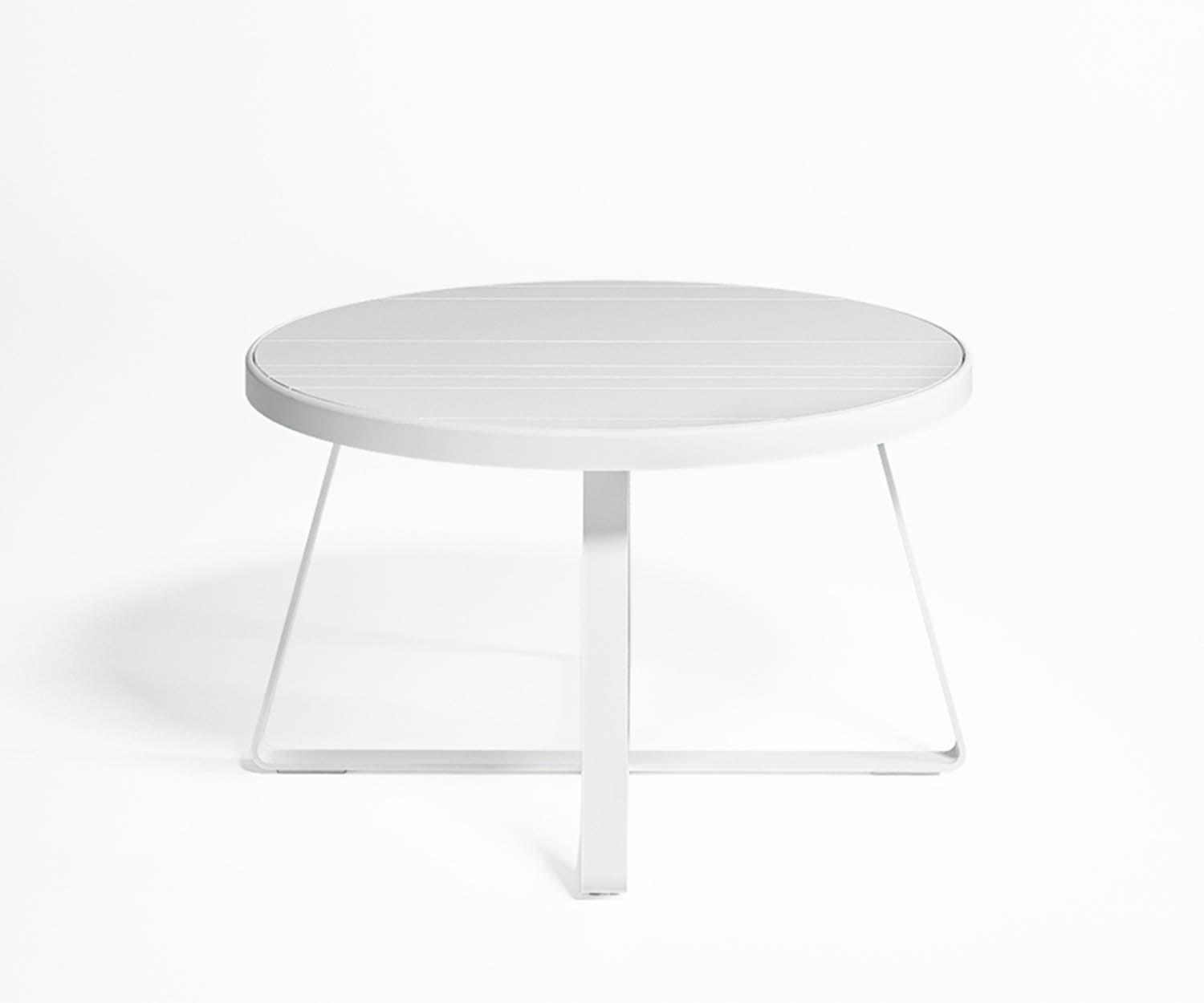 High end Flat High Circular Dining Table by Gandia Blasco Casa Design