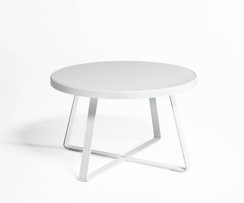 High end Flat High Circular Dining Table by Gandia Blasco Casa Design