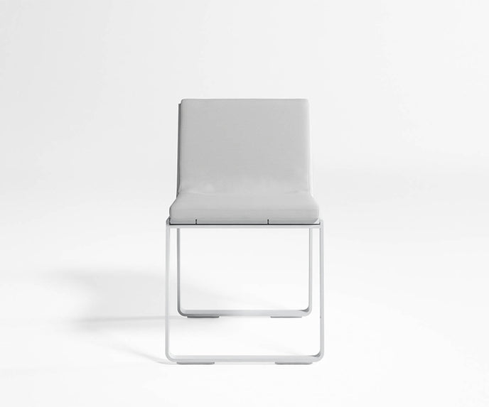 High end Flat Dining Chair Without Arms by Gandia Blasco Casa Design