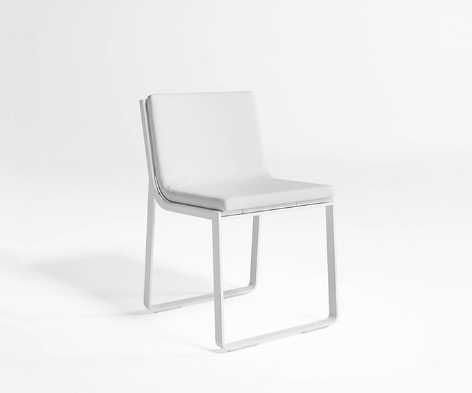 High end Flat Dining Chair Without Arms by Gandia Blasco Casa Design