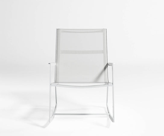 High end Flat Textil Rocking Chair by Gandia Blasco Casa Design