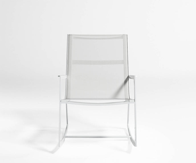 High end Flat Textil Rocking Chair by Gandia Blasco Casa Design