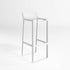 High end Flat Textil Stool with Backrest by Gandia Blasco Casa Design