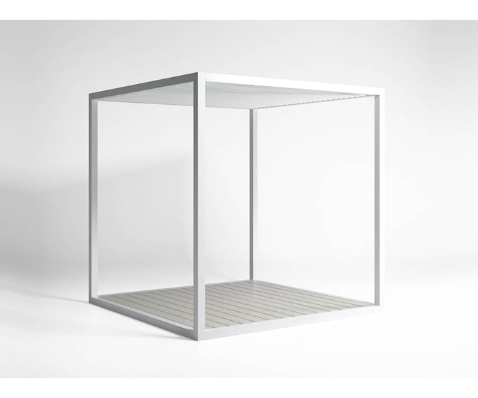 High end Floor Pergola Mobile Blades Roof Pavilion by Gandia Blasco Casa Design