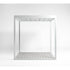 High end Floor Pergola Light Roof Pavilion by Gandia Blasco Casa Design