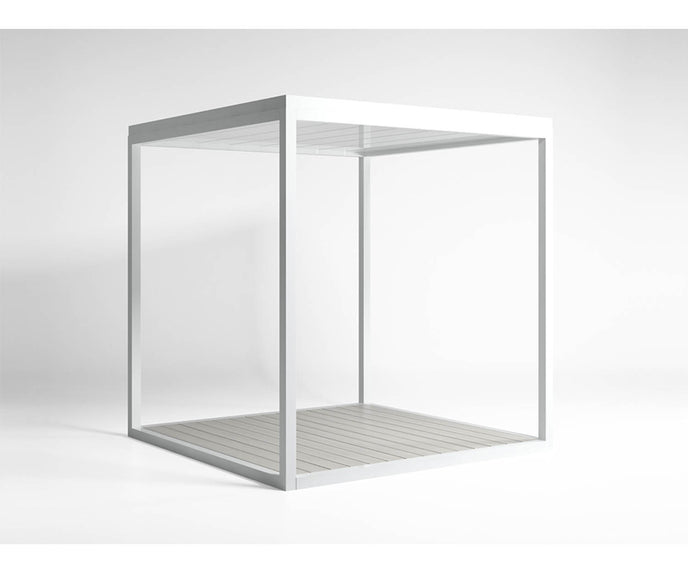 High end Floor Pergola Light Roof Pavilion by Gandia Blasco Casa Design
