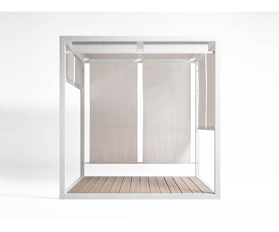 High end Floor Pergola Mobile Canvas Roof Pavilion by Gandia Blasco Casa Design