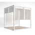 High end Floor Pergola Mobile Canvas Roof Pavilion by Gandia Blasco Casa Design