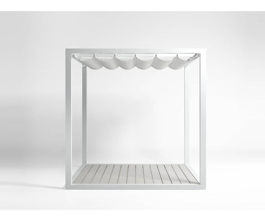 High end Floor Pergola Folding Roof Pavilion by Gandia Blasco Casa Design
