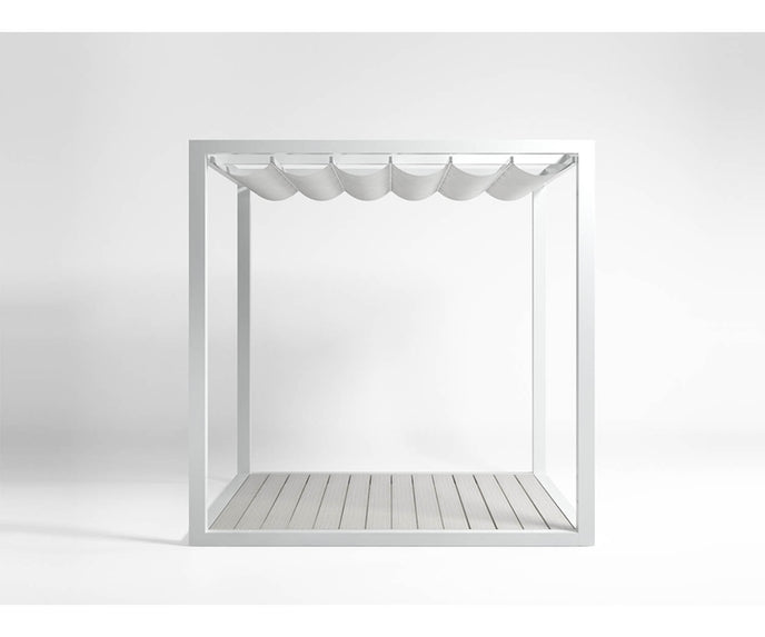 High end Floor Pergola Folding Roof Pavilion by Gandia Blasco Casa Design