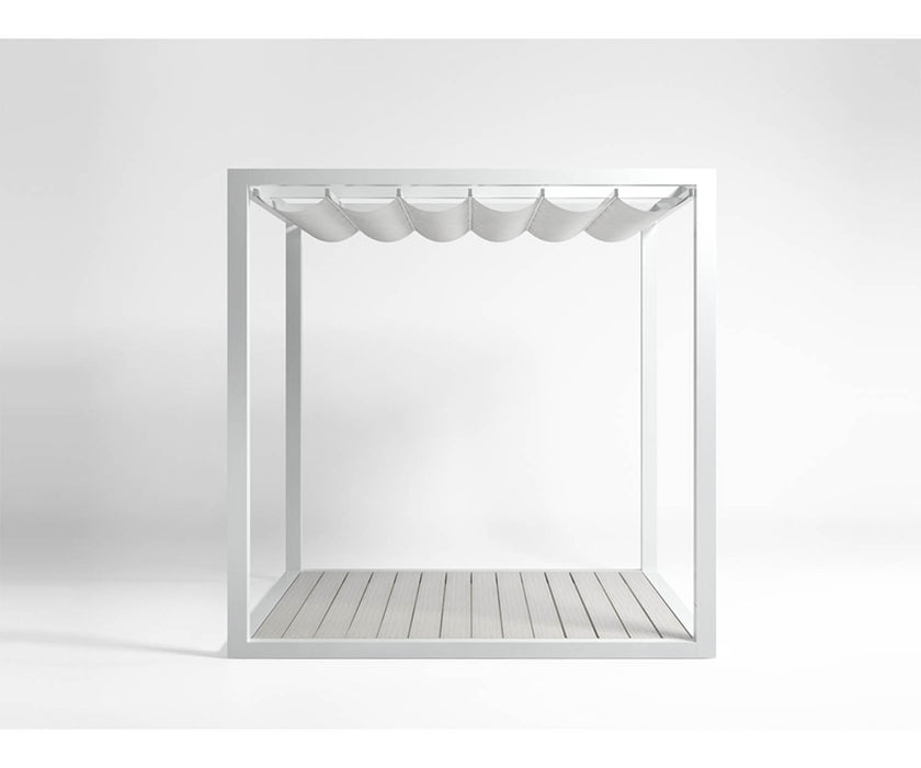 High end Floor Pergola Folding Roof Pavilion by Gandia Blasco Casa Design
