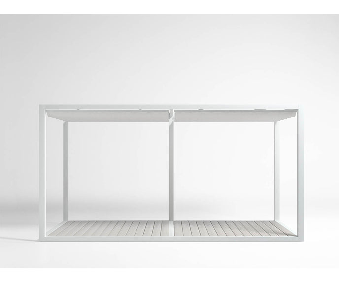 High end Floor Pergola Folding Roof Pavilion by Gandia Blasco Casa Design
