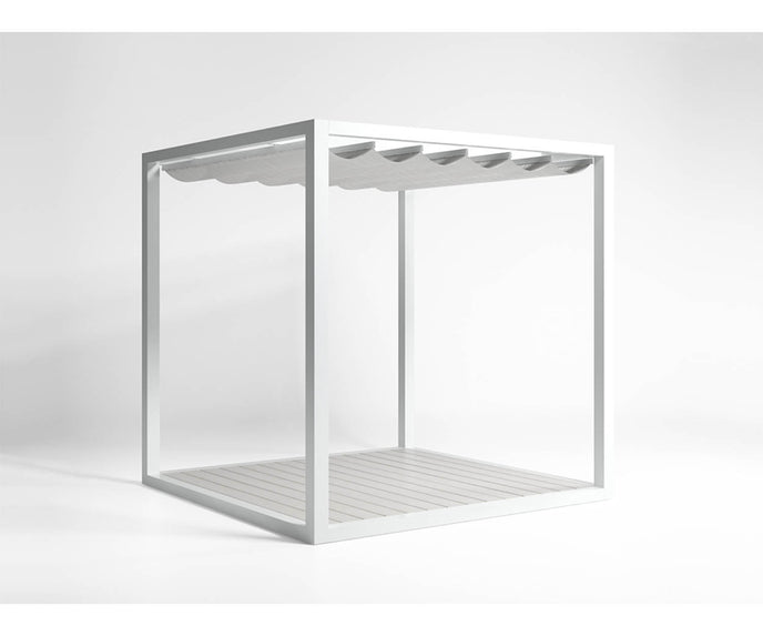 High end Floor Pergola Folding Roof Pavilion by Gandia Blasco Casa Design